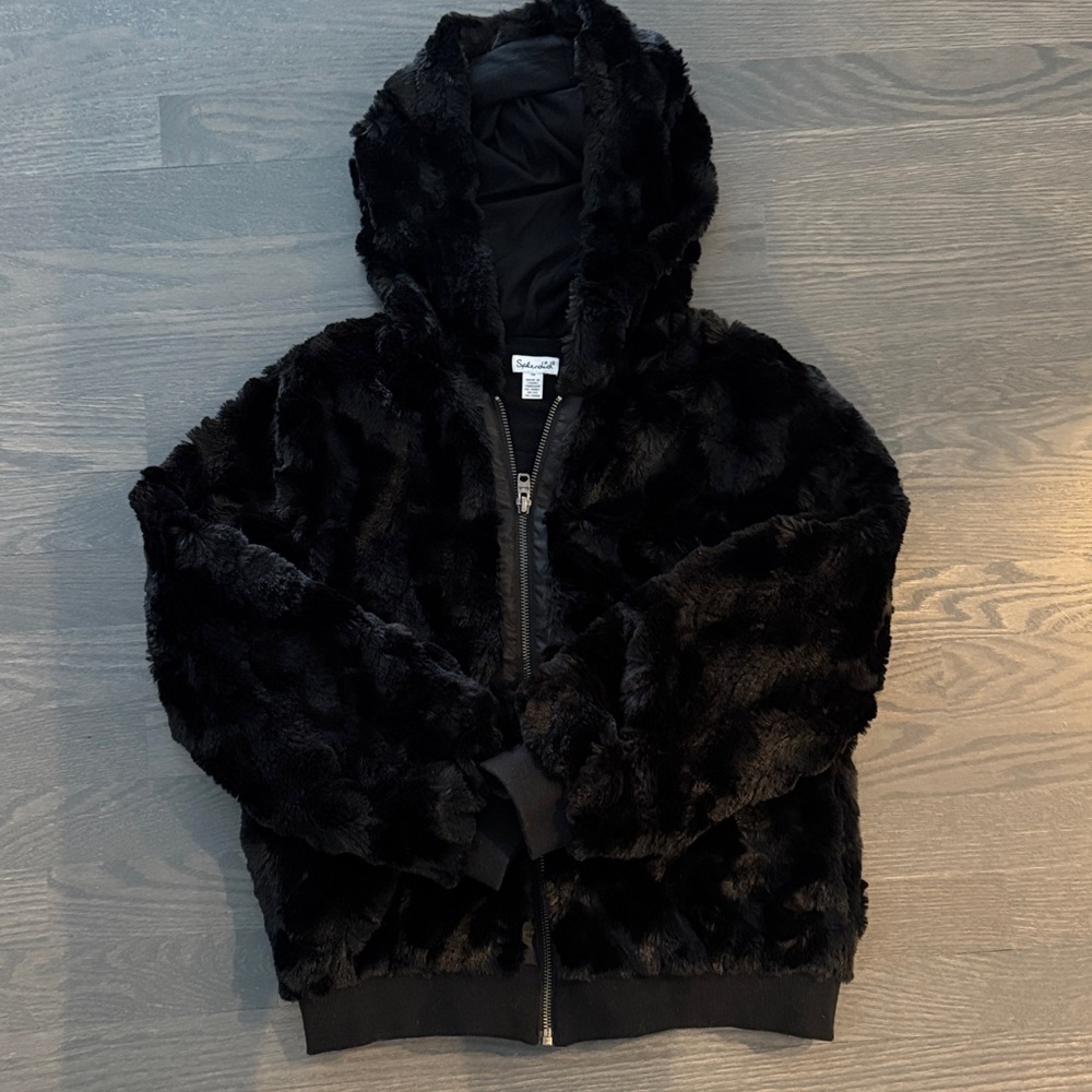 Splendid kids fur jacket